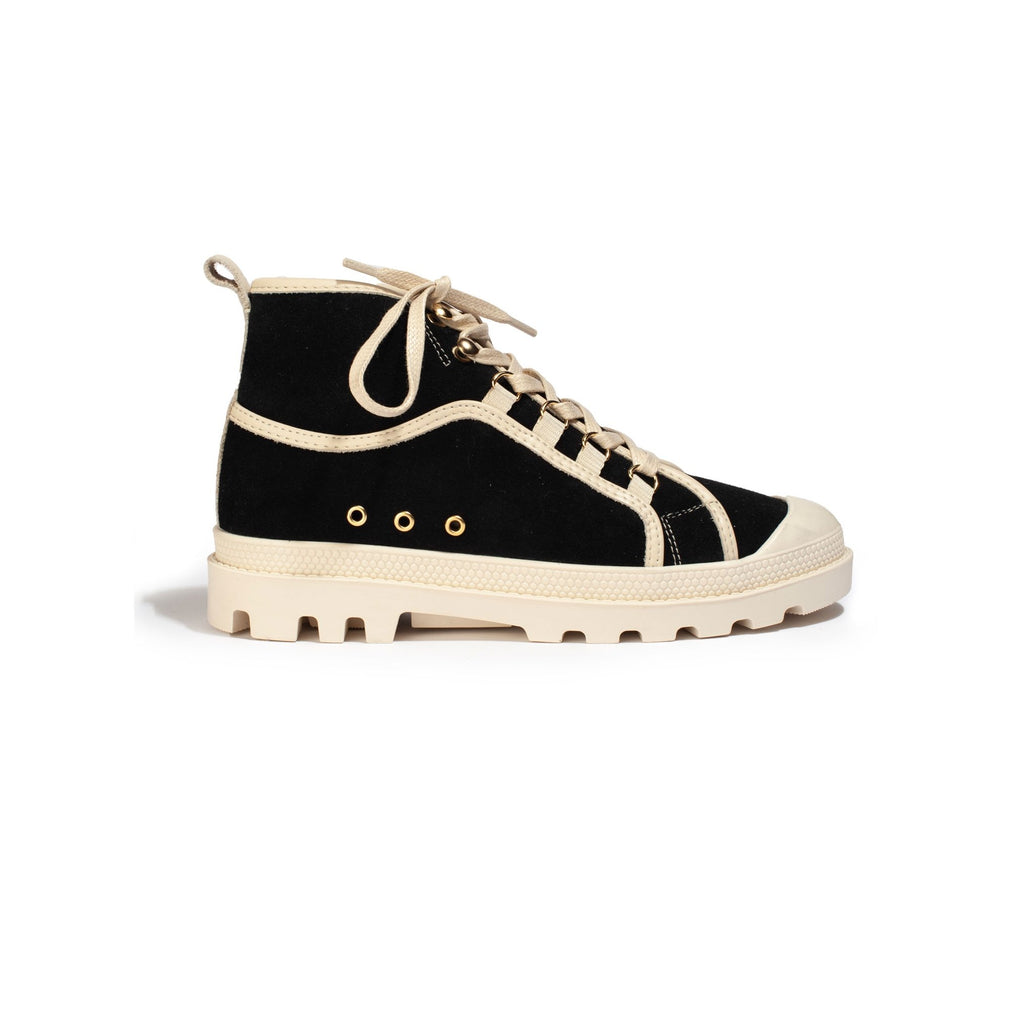 Baskets Kamp - Noir - Femme - Canal Saint Martin* - The Bradery