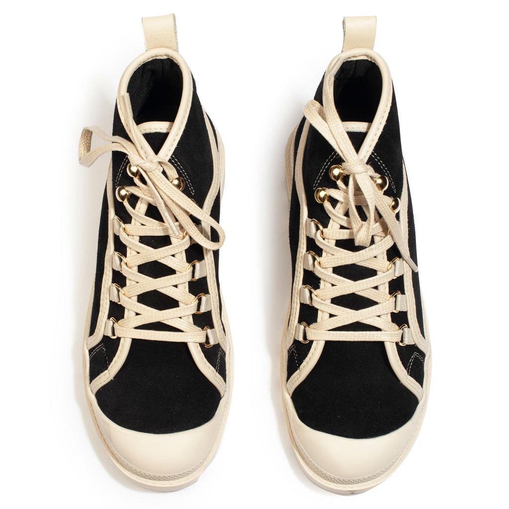 Baskets Kamp - Noir - Femme - Canal Saint Martin* - The Bradery