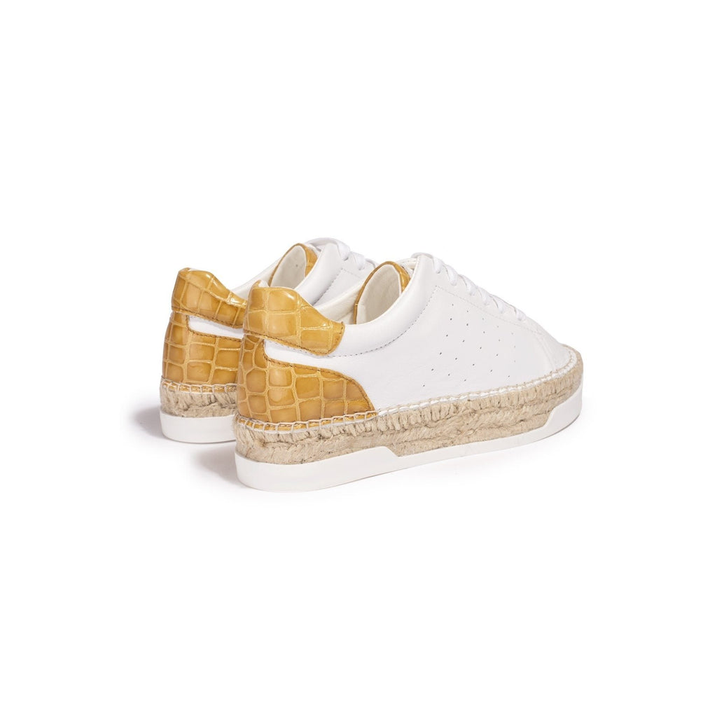 Baskets Lancry Color - Jaune - Femme - Canal Saint Martin* - The Bradery