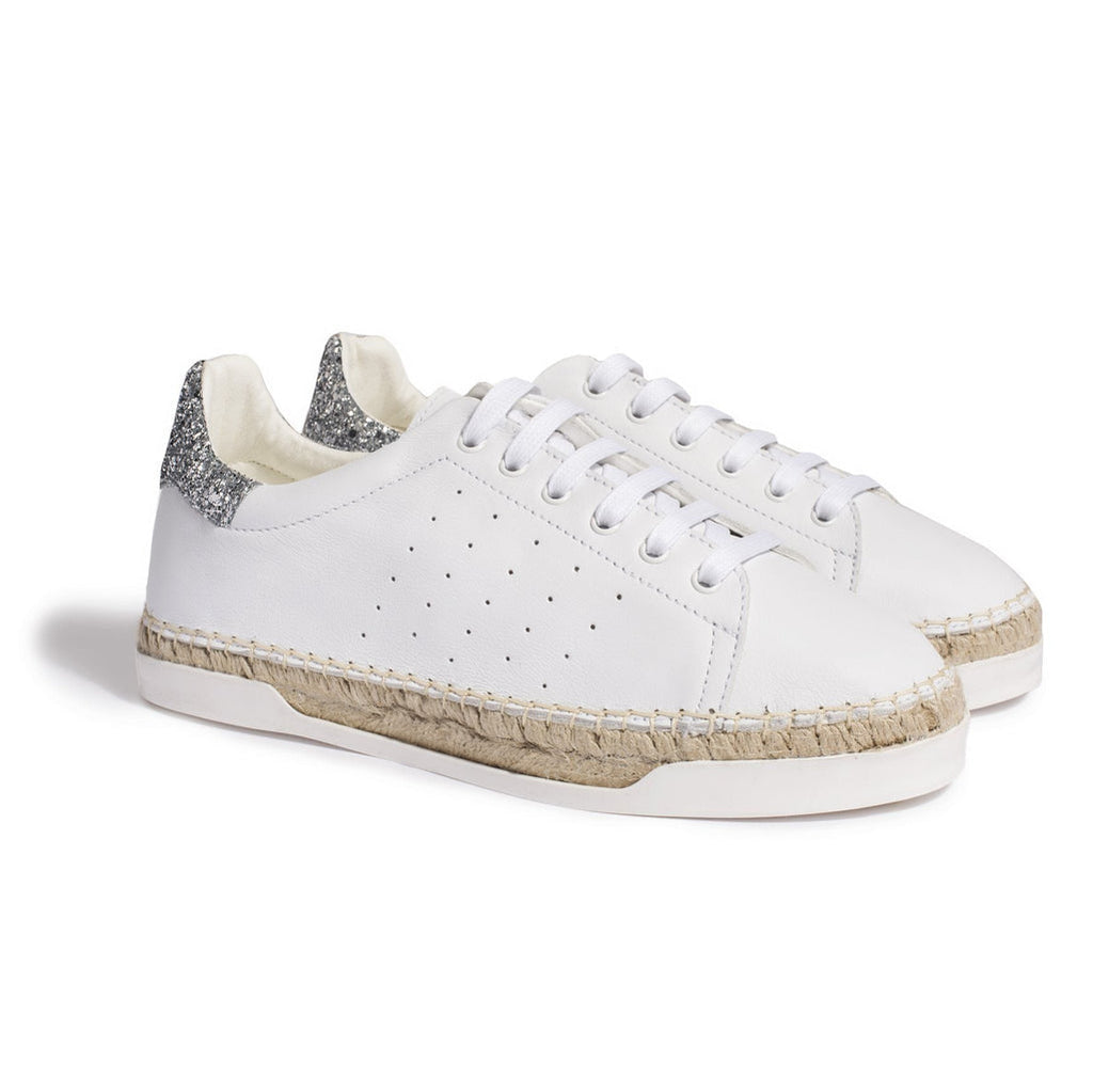 Baskets Lancry - Glitter Argent - Femme - Canal Saint Martin* - The Bradery