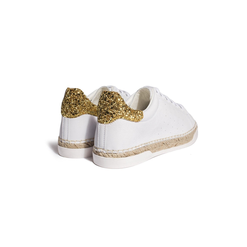 Baskets Lancry Glitter - Doré - Femme - Canal Saint Martin* - The Bradery
