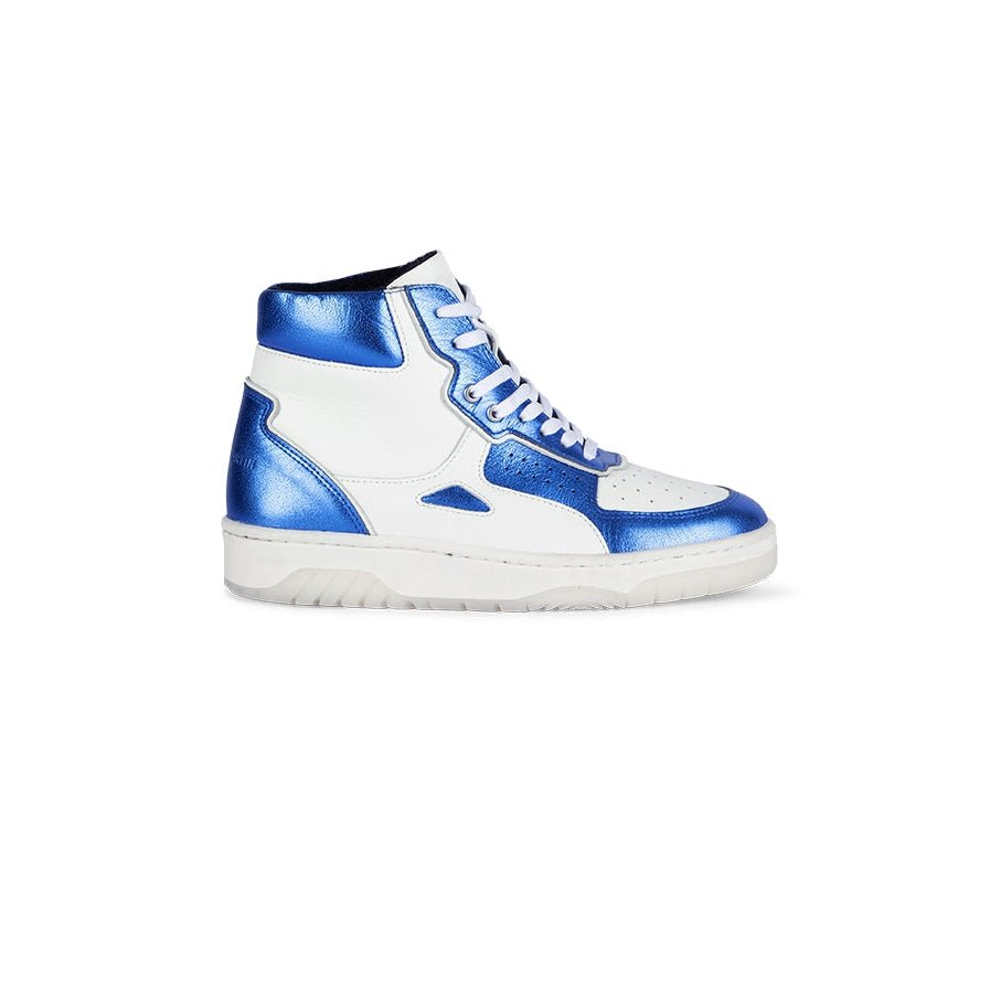 Baskets Leopold - Bleu - Femme - Canal Saint Martin - The Bradery