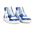 Baskets Leopold - Bleu - Femme - Canal Saint Martin - The Bradery