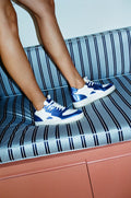 Baskets Lucas - Bleu - Femme - Canal Saint Martin - The Bradery