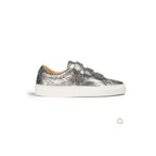 Baskets Malte Full Python - Argent - Femme - Canal Saint Martin - The Bradery