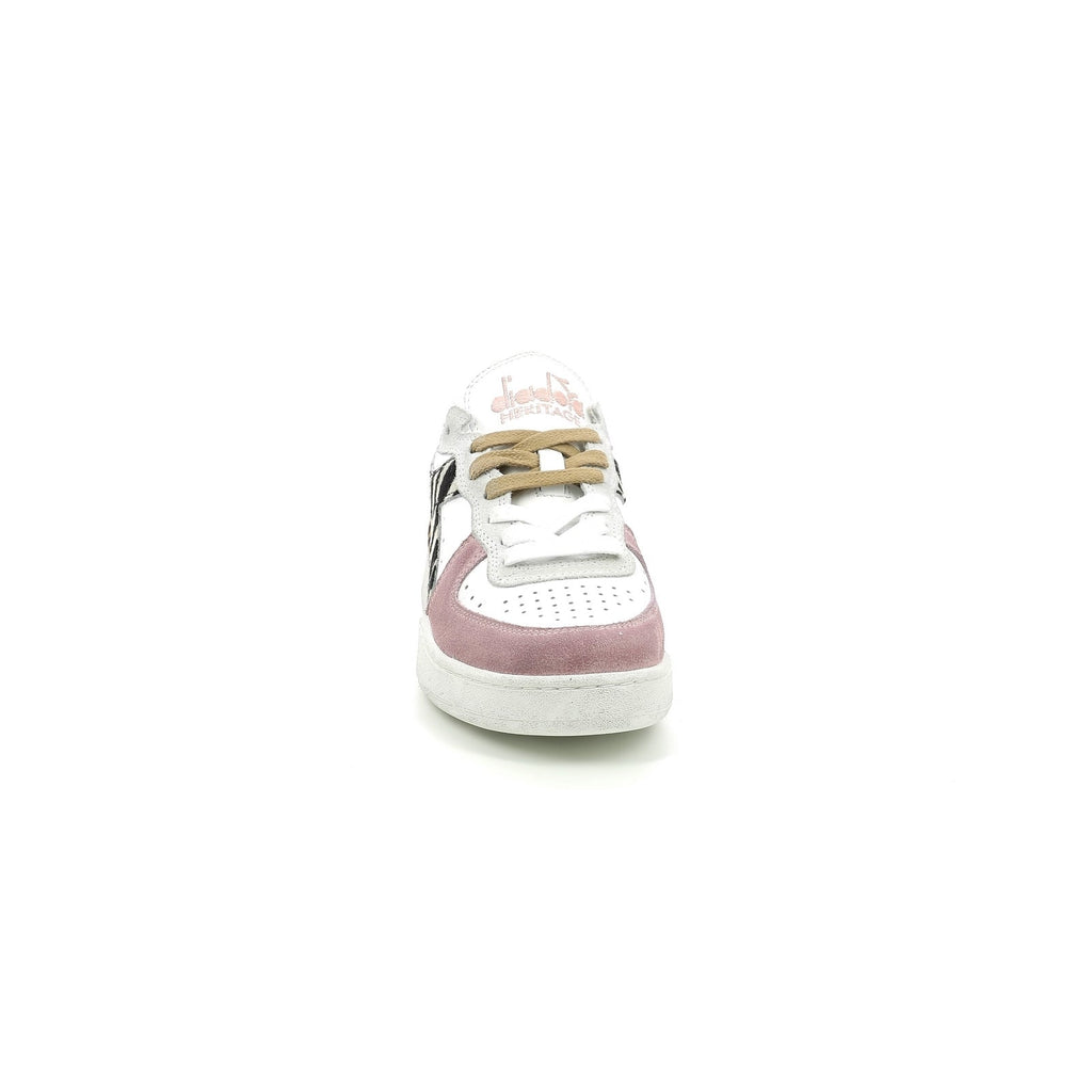 Baskets Mi Bas Row C Sa - White - Femme Adultes Diadora