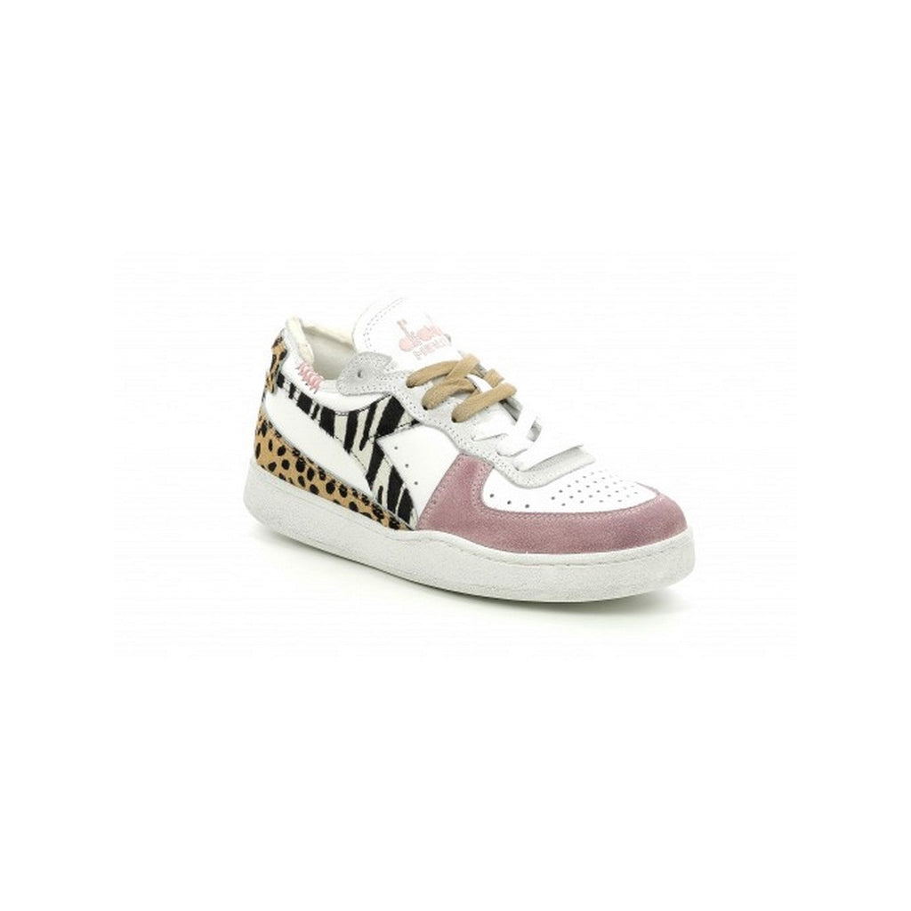 Baskets Mi Bas Row C Sa - White - Femme Adultes Diadora