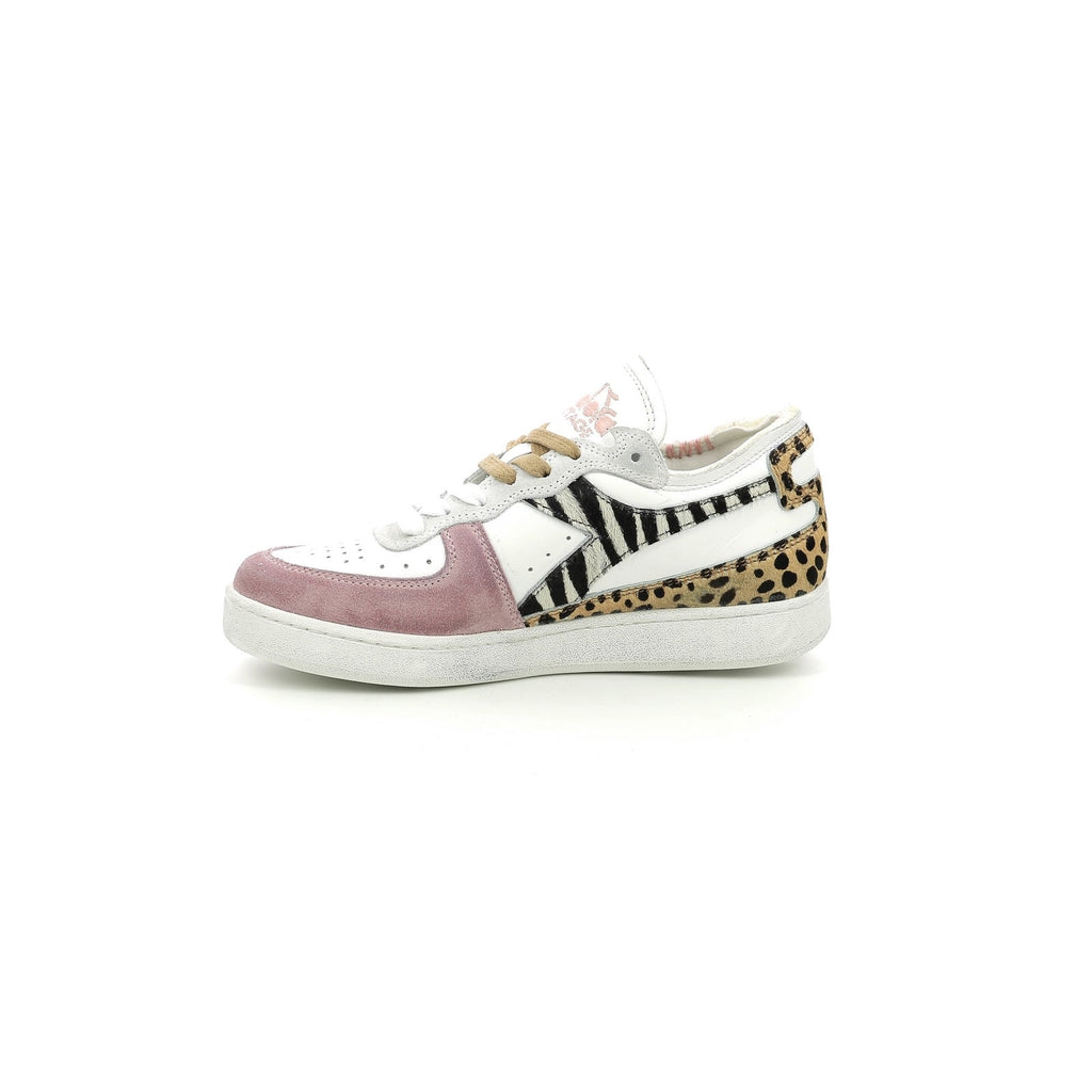 Baskets Mi Bas Row C Sa - White - Femme Adultes Diadora