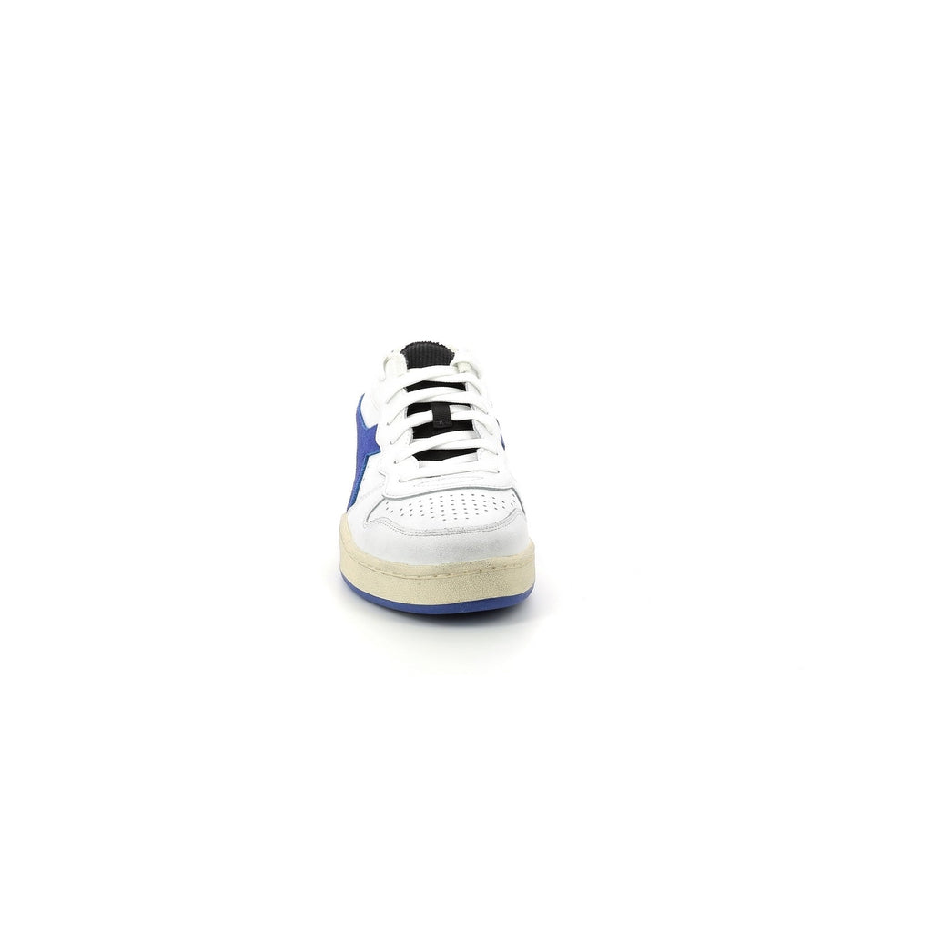 Baskets Mi Bask Low Ico - White/Amparo Blue/Orangea - Multi Adultes Diadora