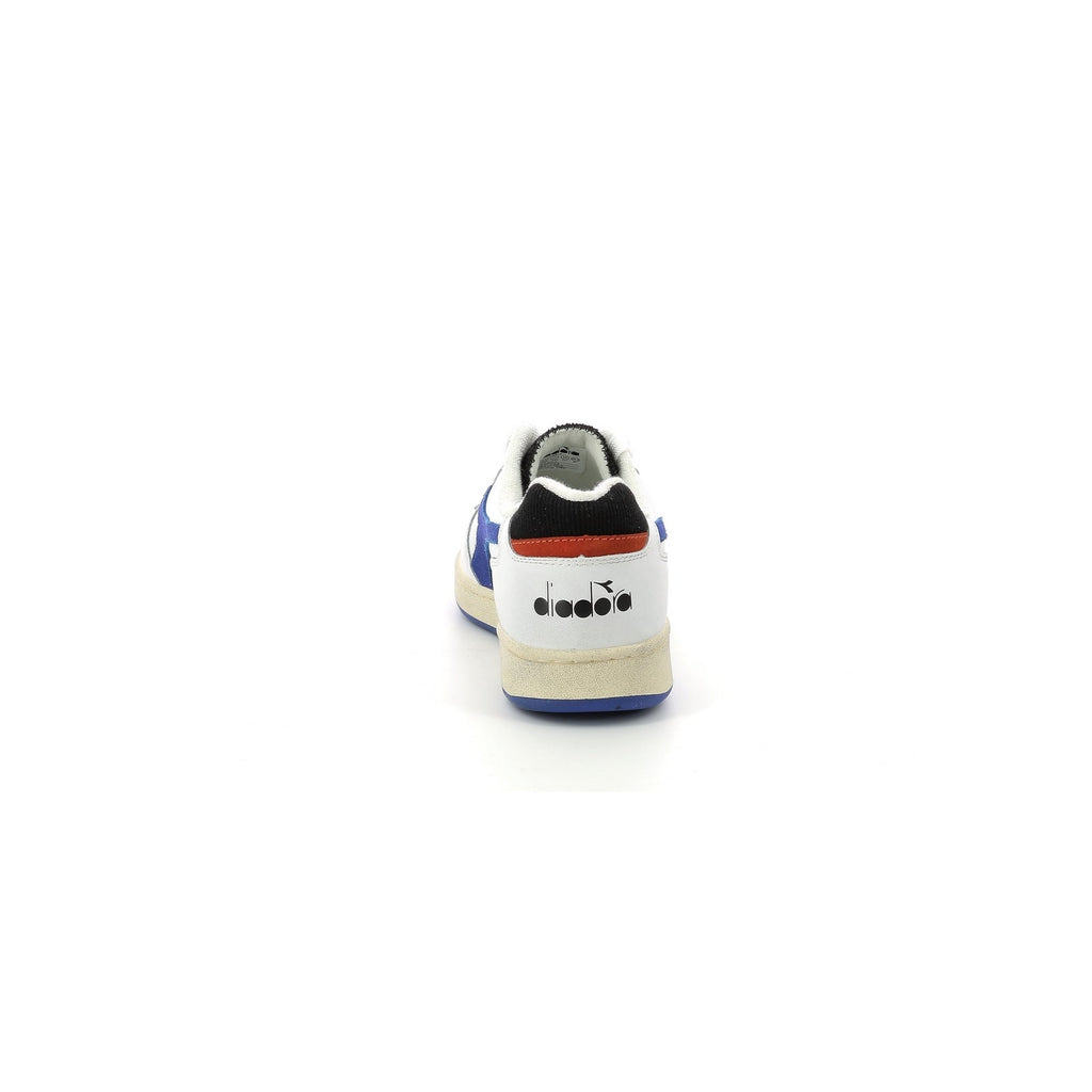 Baskets Mi Bask Low Ico - White/Amparo Blue/Orangea - Multi Adultes Diadora