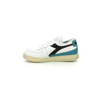 Baskets Mi Basket Row C - White/Harbor Blue - Multi Adultes Diadora