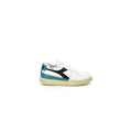 Baskets Mi Basket Row C - White/Harbor Blue - Multi Adultes Diadora