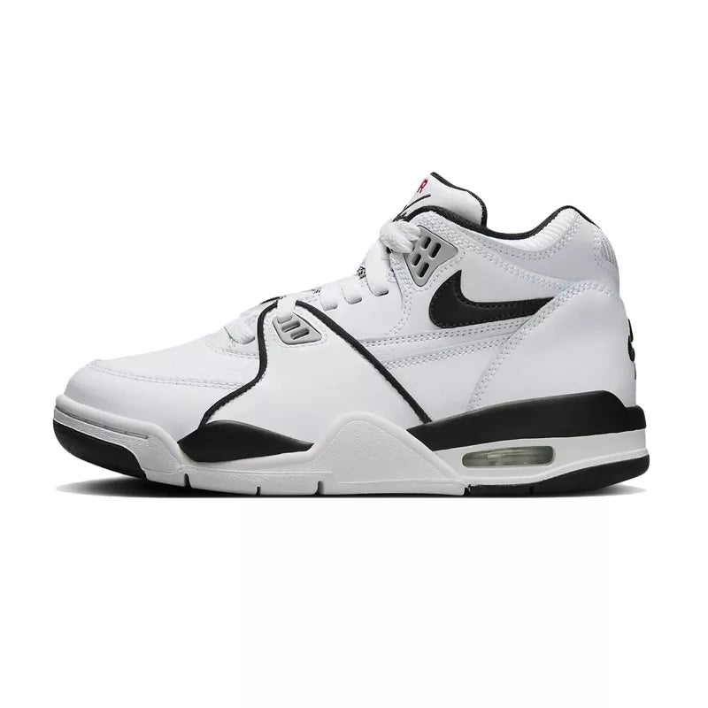Baskets Nike Air Flight 89 Gs - Blanc/Noir - Femme