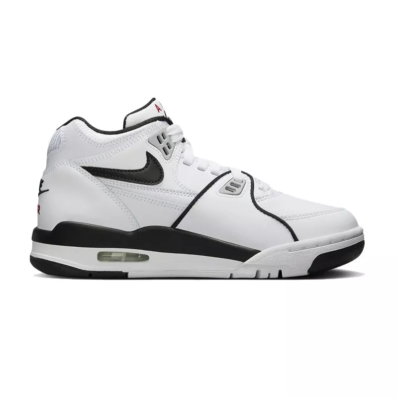 Baskets Nike Air Flight 89 Gs - Blanc/Noir - Femme