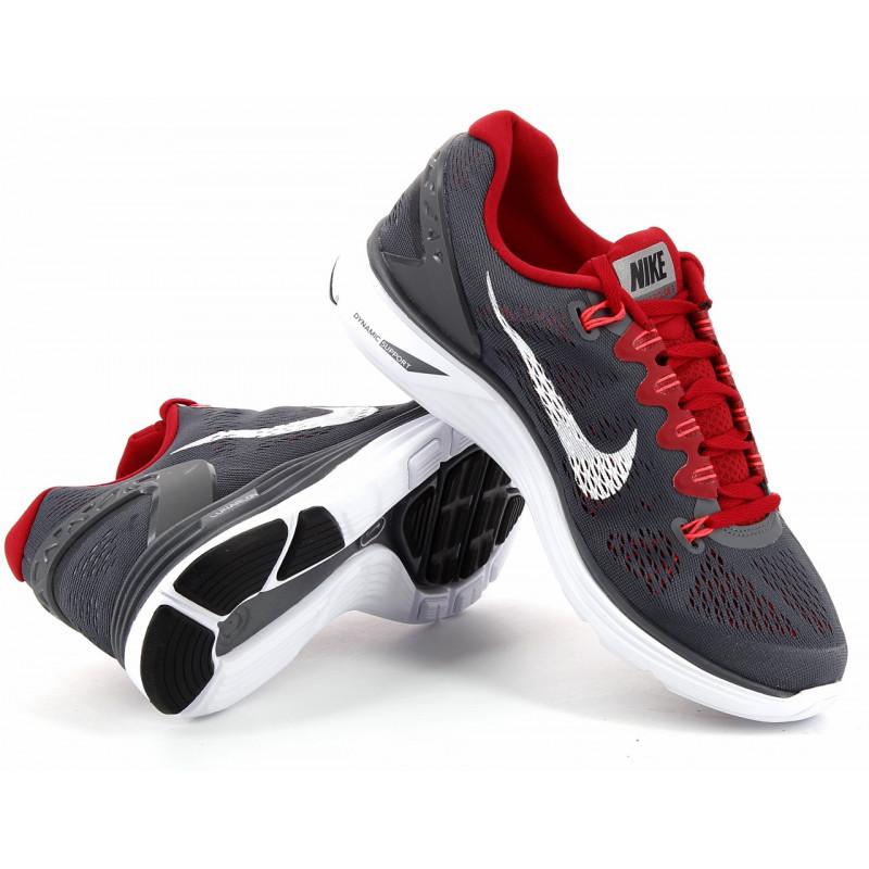 Baskets Nike Lunar Glide+ 5 - Gris - Homme - Nike2 - The Bradery
