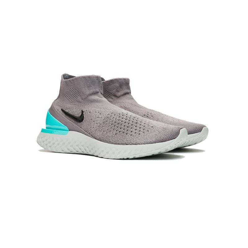 Baskets Nike Rise React Flynit - Gris - Homme - Nike2 - The Bradery
