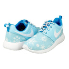 Baskets Nike Roshe One Print Snowflake - 677784-401 - Bleu - Enfant - Nike2 - The Bradery