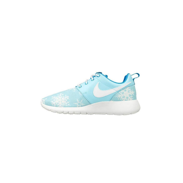 Baskets Nike Roshe One Print Snowflake - 677784-401 - Bleu - Enfant - Nike2 - The Bradery