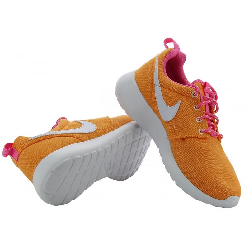 Baskets Nike Roshe Run (Gs) - 599729-800 - Orange - Enfant - Nike2 - The Bradery