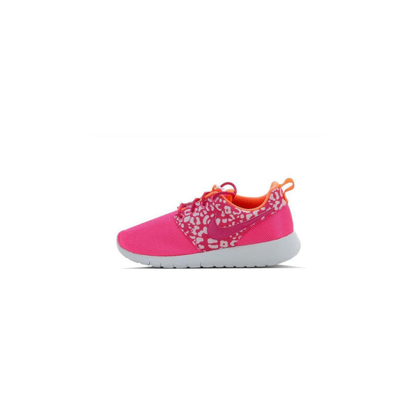Baskets Nike Roshe Run Print (Gs) - 677784-603 - Rose - Enfant - Nike2 - The Bradery