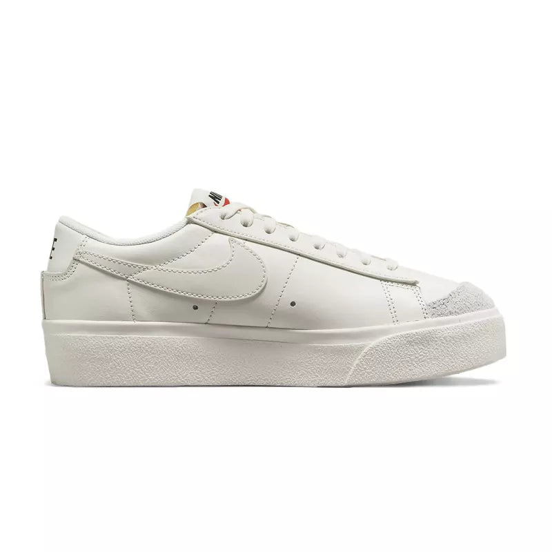 Baskets Nike W Blazer Lo Platform - Blanc - Femme