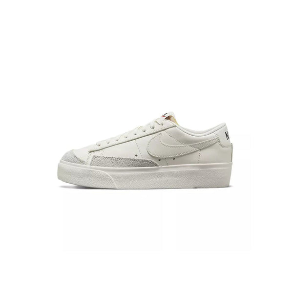 Baskets Nike W Blazer Lo Platform - Blanc - Femme