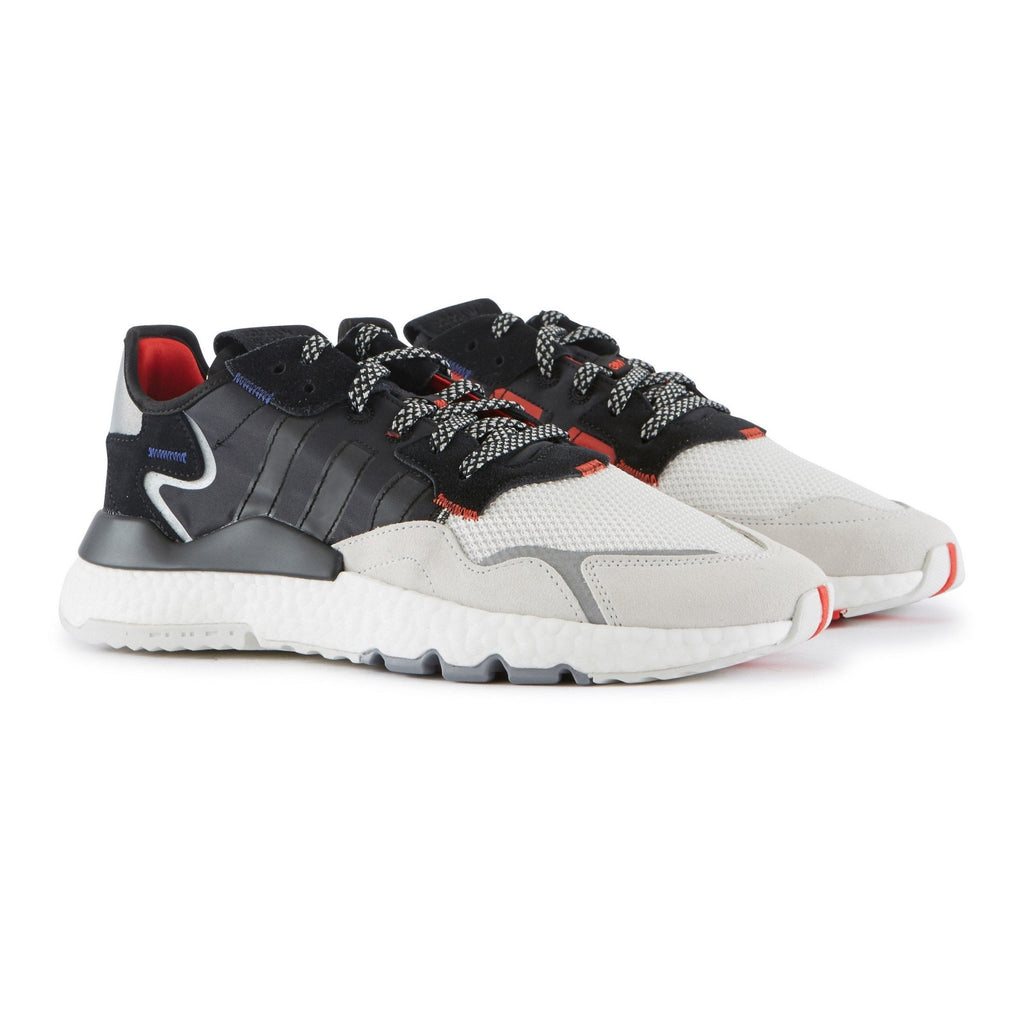 Baskets Nite Jogger Noir/Blanc - Noir - Adidas2 - The Bradery