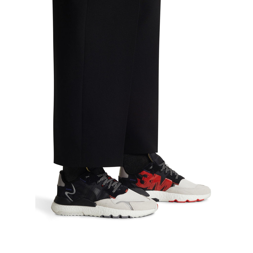 Baskets Nite Jogger Noir/Blanc - Noir - Adidas2 - The Bradery