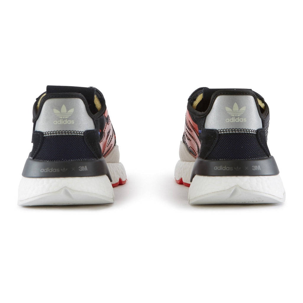 Baskets Nite Jogger Noir/Blanc - Noir - Adidas2 - The Bradery