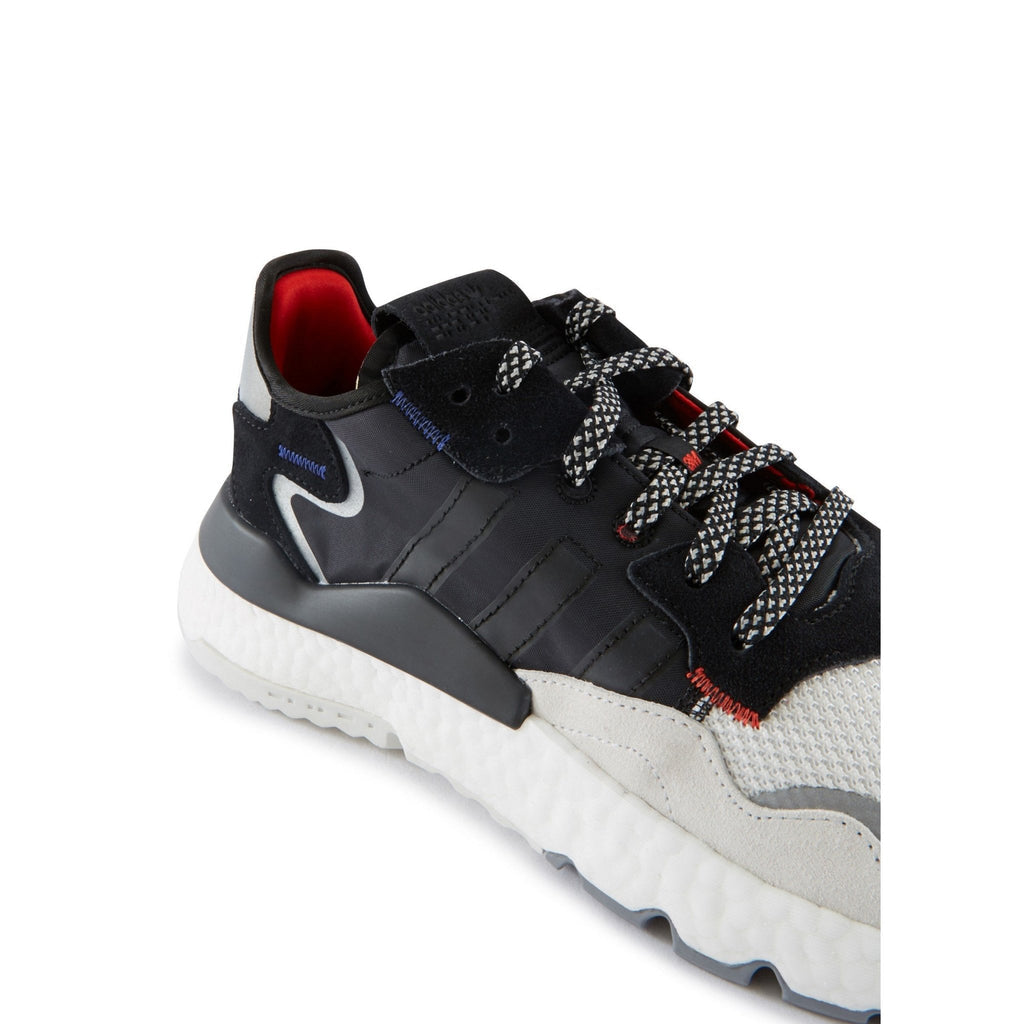 Baskets Nite Jogger Noir/Blanc - Noir - Adidas2 - The Bradery