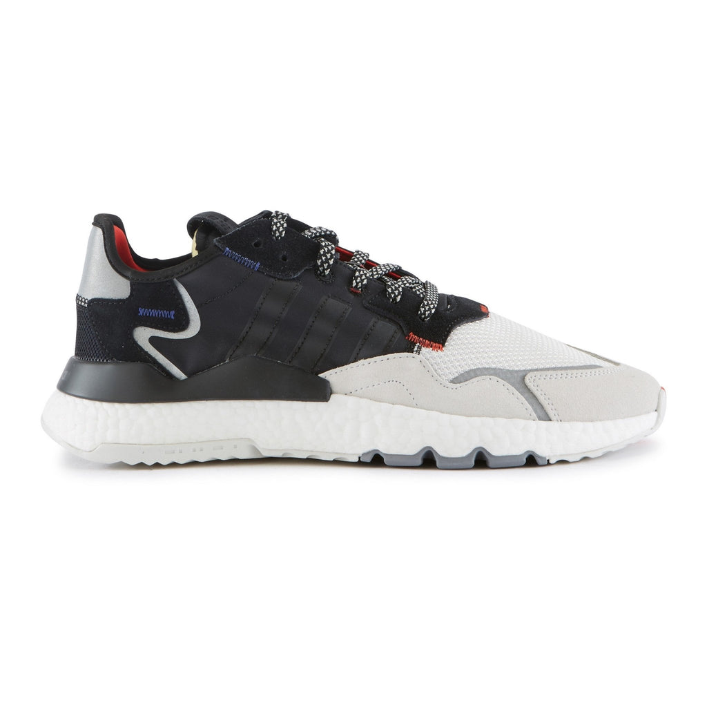 Baskets Nite Jogger Noir/Blanc - Noir - Adidas2 - The Bradery