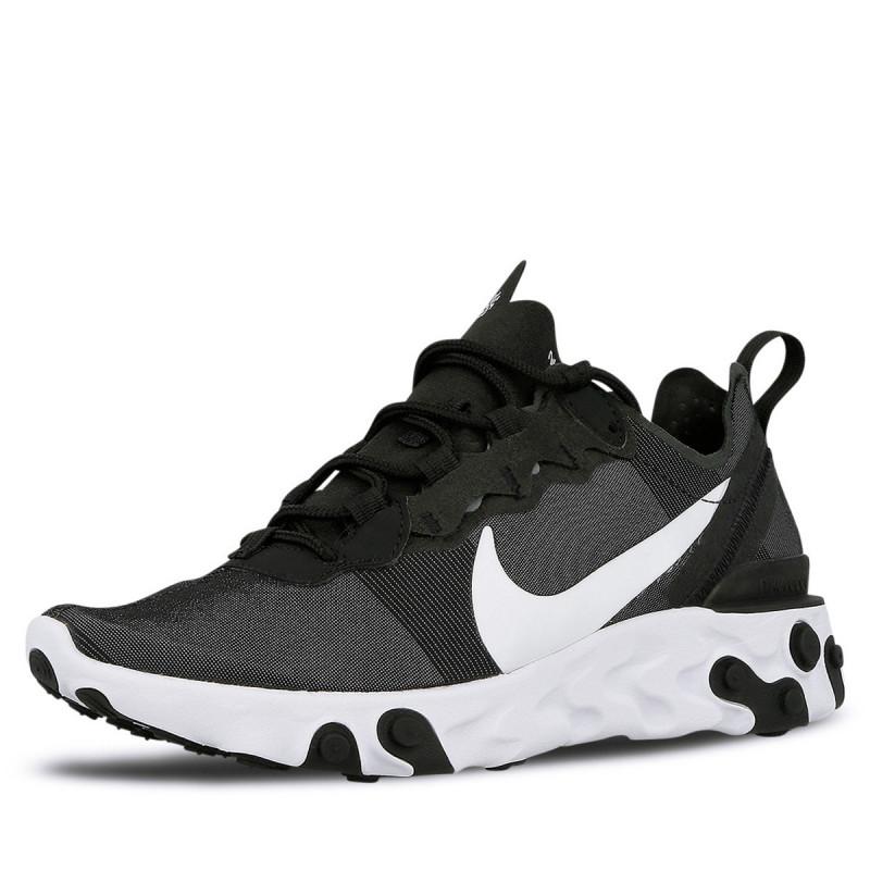 Baskets React Element 55 - Noir - Homme - Nike - The Bradery