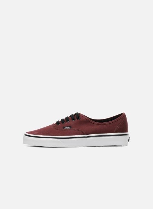 Baskets Vans Authentic Low Toile - Bordeaux - Unisex - Vans - Vans1 - The Bradery