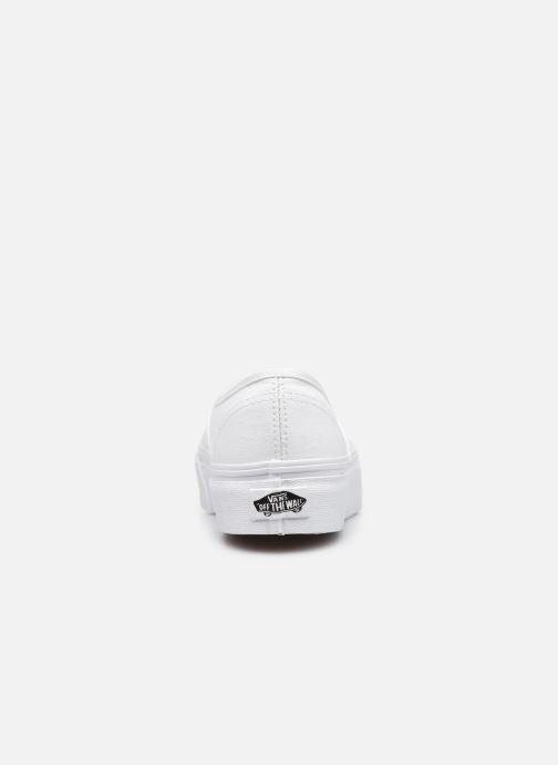 Baskets Vans Authentic Platform - Blanc - Unisex - Vans1 - The Bradery