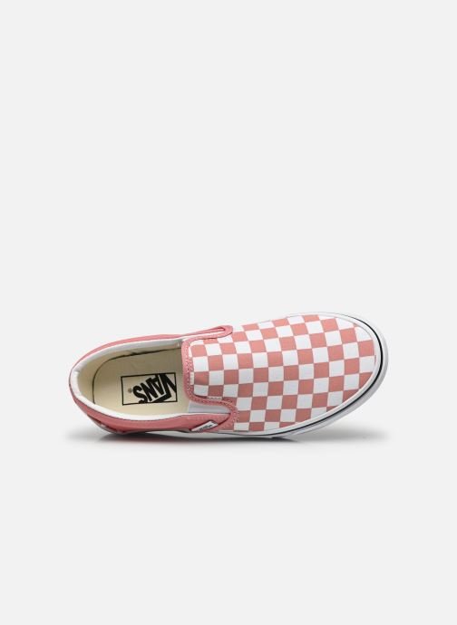 Baskets Vans Checkerboard Classic Slip On - Rose - Mixte - Vans - Vans - The Bradery
