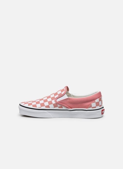 Baskets Vans Checkerboard Classic Slip On - Rose - Mixte - Vans - Vans - The Bradery