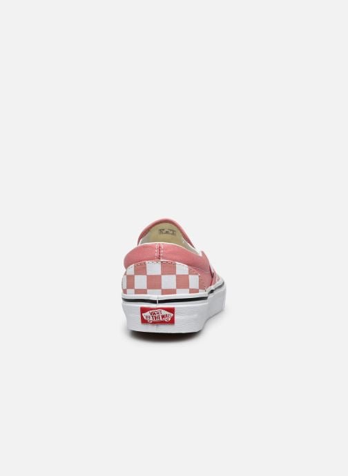 Baskets Vans Checkerboard Classic Slip On - Rose - Mixte - Vans - Vans - The Bradery
