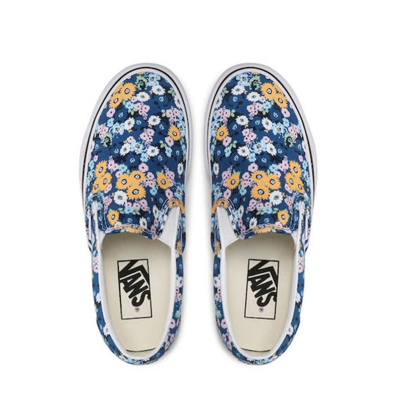 Baskets Vans Classic Slip On - Bleu - Mixte - Vans1 - The Bradery