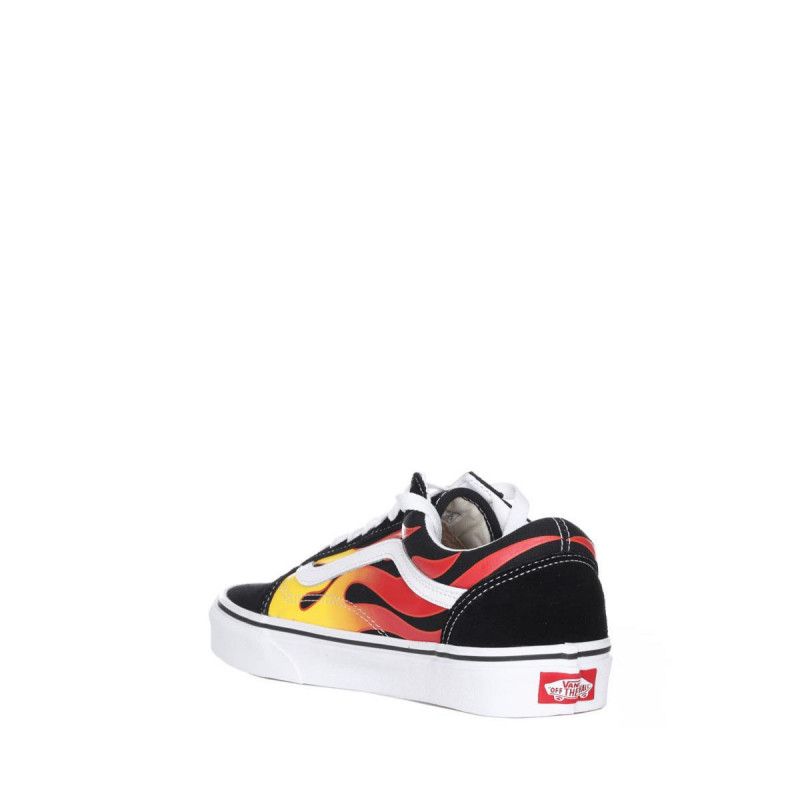 Baskets Vans Flame Old Skool - Noir - Unisex - Vans1 - The Bradery