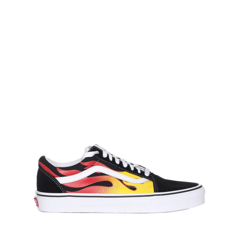 Baskets Vans Flame Old Skool - Noir - Unisex - Vans1 - The Bradery