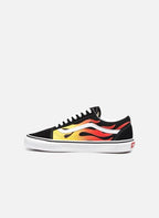 Baskets Vans Flame Old Skool - Noir - Unisex - Vans1 - The Bradery