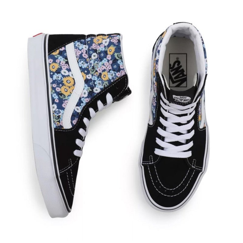 Baskets Vans Floral Sk8-Hi - Noir - Mixte - Vans1 - The Bradery