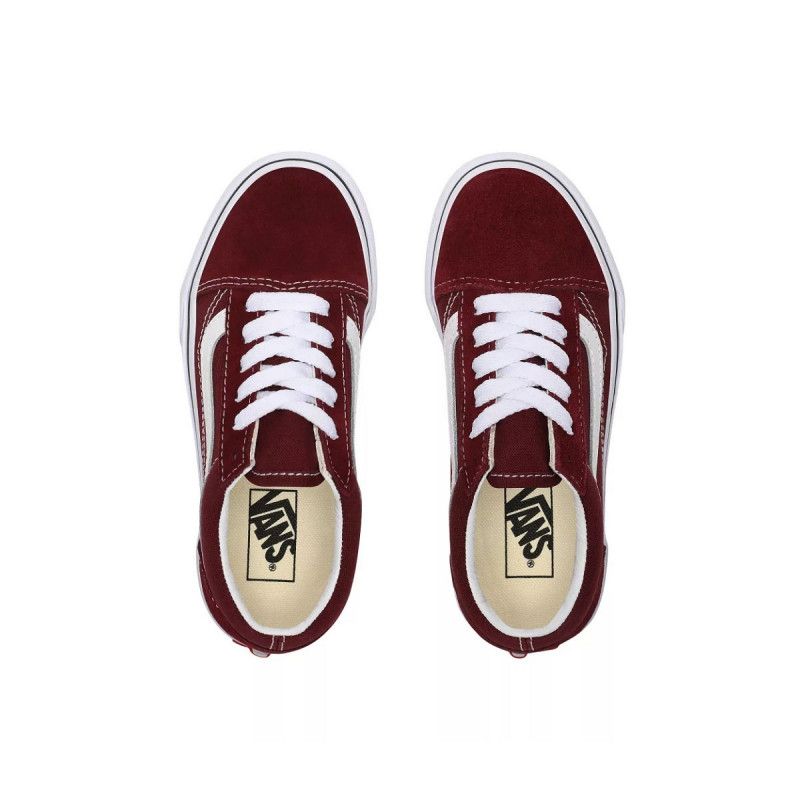 Baskets Vans Old Skool Cadet - Bordeaux - Enfant - Vans1 - The Bradery