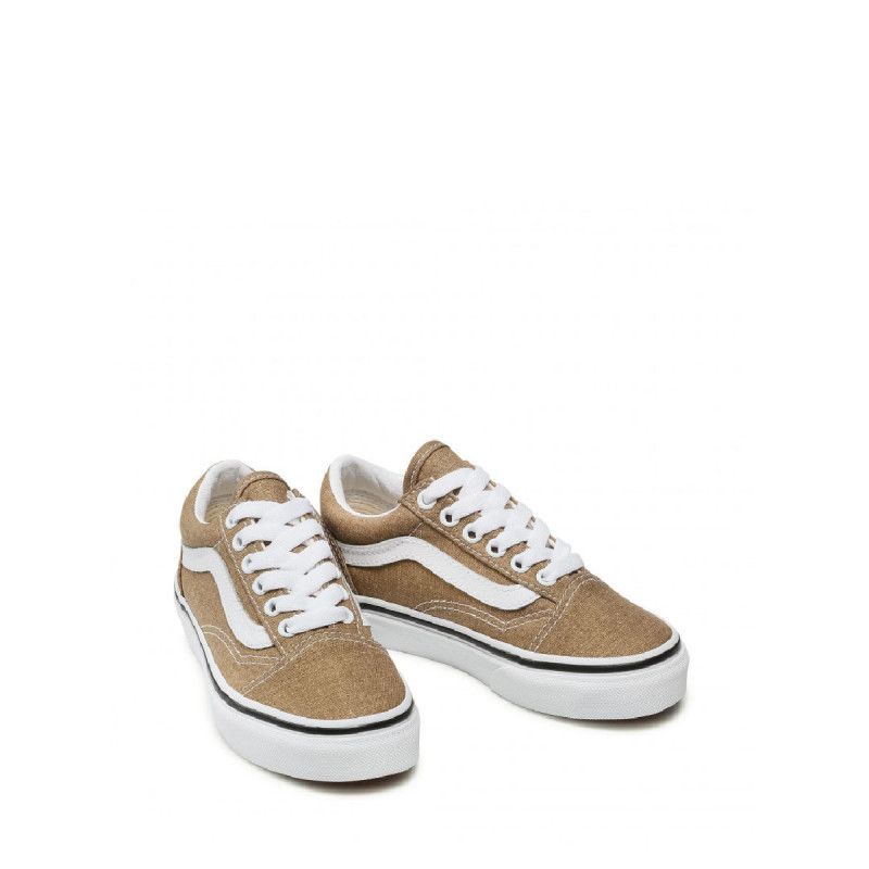 Baskets Vans Old Skool - Marron - Enfant - Vans2 - The Bradery