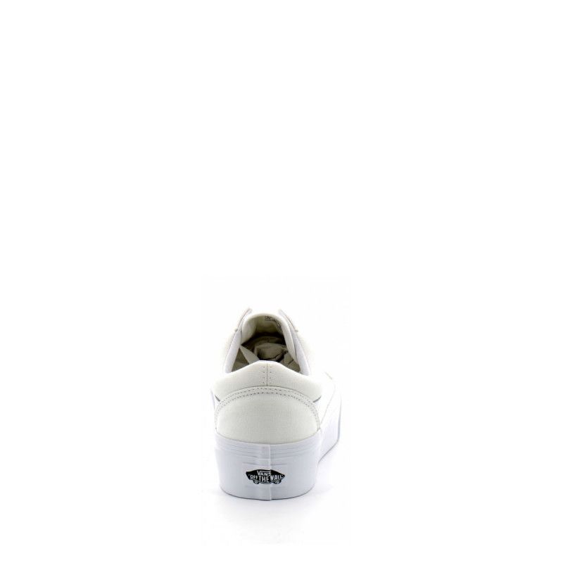 Baskets Vans Old Skool Platform - Blanc - Femme - Vans1 - The Bradery