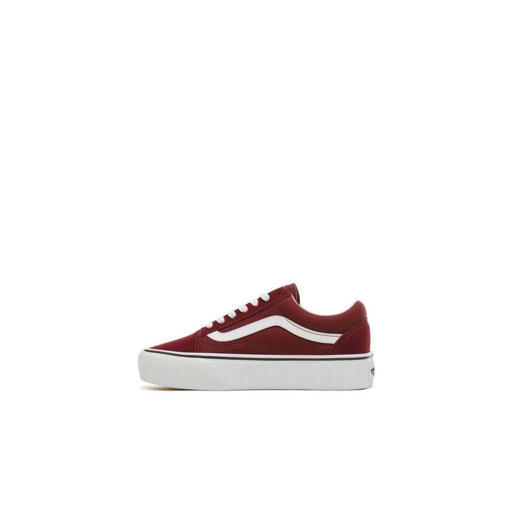 Baskets Vans Old Skool Platform - Bordeaux - Unisex - Vans1 - The Bradery