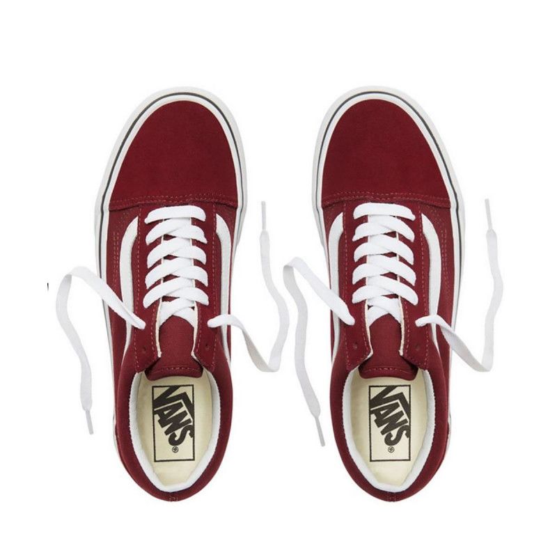 Baskets Vans Old Skool Platform - Bordeaux - Unisex - Vans1 - The Bradery