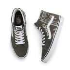 Baskets Vans Peace Paisley Sk8-Hi - Vert - Mixte - Vans1 - The Bradery