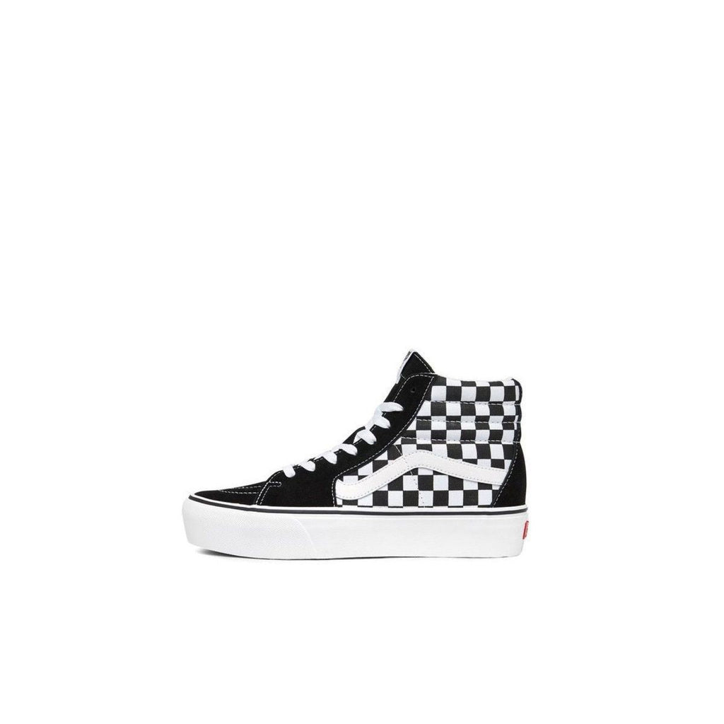 Baskets Vans Sk8-Hi Plateform 2 Checkerboard - Noir - Unisex - Vans - Vans1 - The Bradery