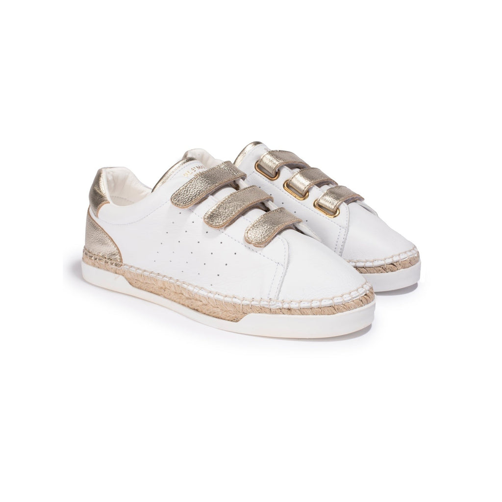 Baskets Wonder - Blanc/Or - Femme - Canal Saint Martin* - The Bradery